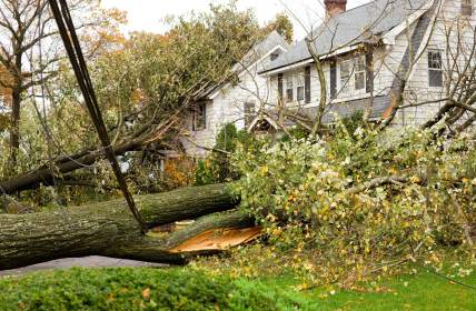 Storm damage restoration in Manor by Firestorm Disaster Services, LLC